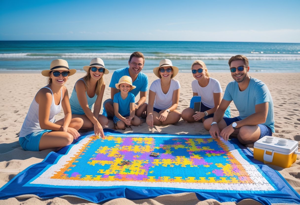 Saadan skaber du den perfekte stranddag med puslespil med 500 brikker
